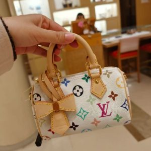 Louis Vuitton Nano Speedy × Murakami Multicolore