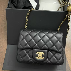 Chanel Gold Ball Mini Flap