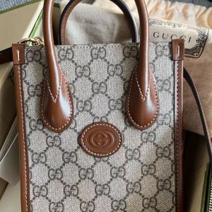 Gucci GG Retro series mini tote bag