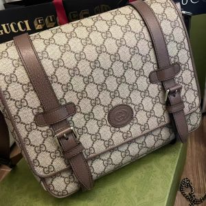 Gucci Interlocking Messenger Bag