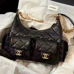 Chanel 25C Multi-Pocket Hobo