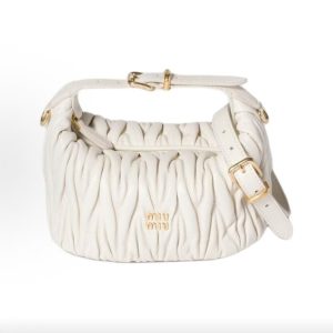 Miu Miu Matelassé Leather Shoulder Bag